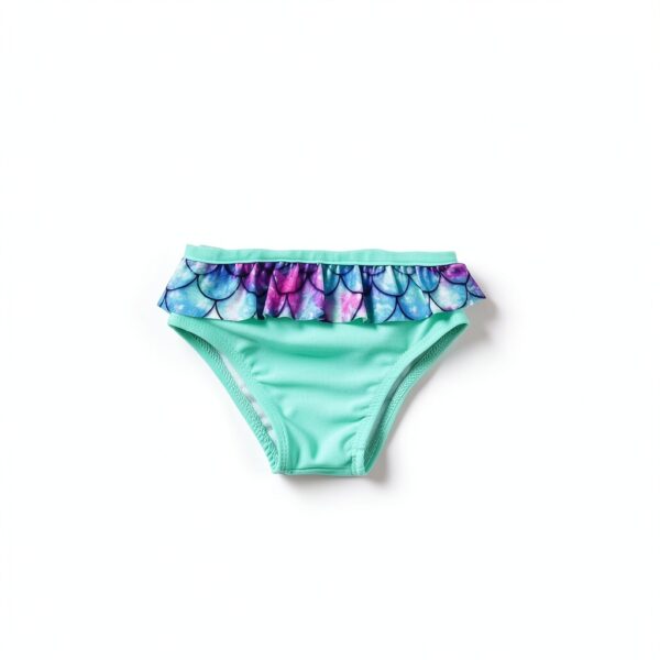 Aalizzwell Baby Girls Swimwear Long Sleeve Rashguard Set-5