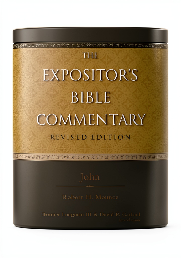 Expositor's Bible Commentary open on a tablet with enhanced typesetting