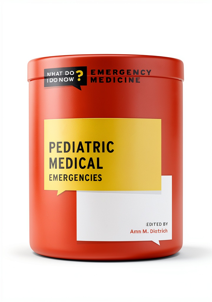Installing Oxford University Press Emergency Medicine Pediatric Book on a wooden desk