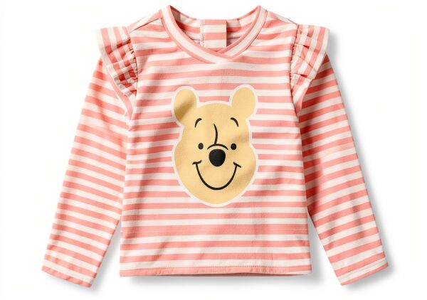Disney Winnie the Pooh Baby Girls UPF 50 Rash Guard Swimsuit-1