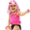 Pavo Girls UPF 50 Swim Set Soft Sun Protective Clothing-4