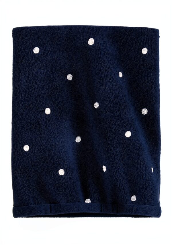 Carters Baby Girls Navy Dots Pink Swim Cover Up Set-2