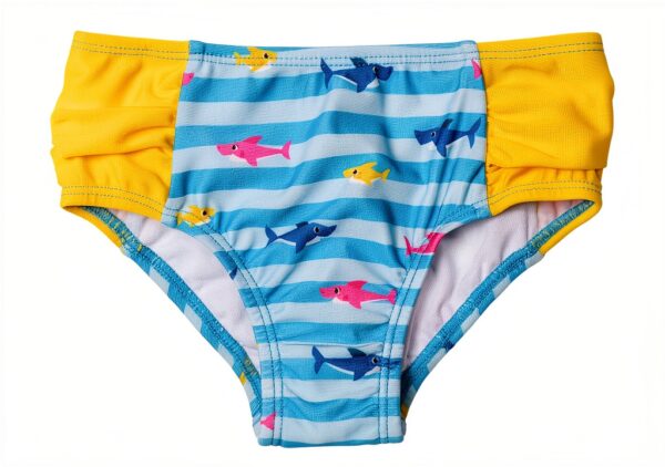 Baby Shark Toddler Girls Swim Set UPF 50+ Brooklyn-6