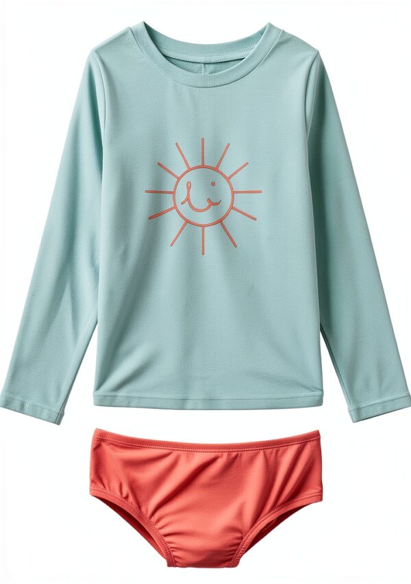 Gap Girls Rash Guard Set UPF 50 Sun Protection 3T-0