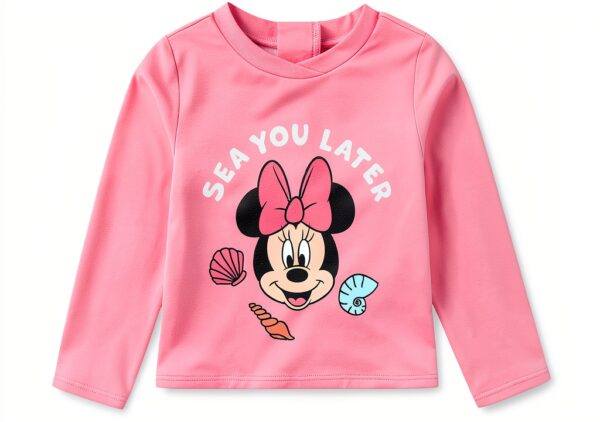 Disney Minnie Mouse UPF 50 Rash Guard Set Baby Girls-1