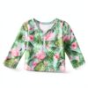 HINTINA Baby Girl Swimsuit Long Sleeve Rash Guard Set-2