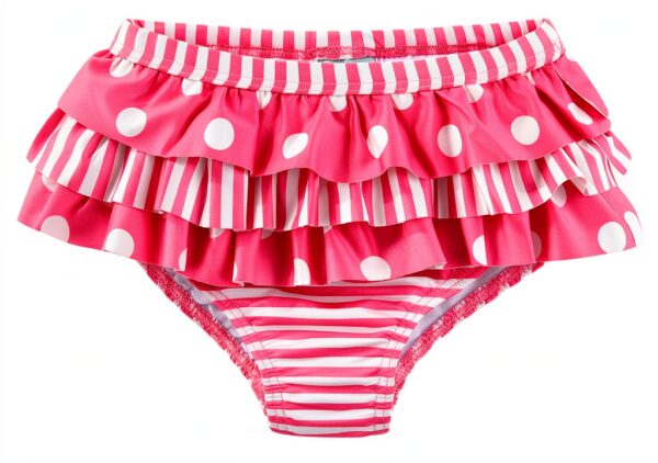 Minnie Mouse Rash Guard Set UPF 50 Baby Girls Swimsuit-5