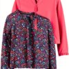 Carters Baby Girls Long Sleeve Rashguard Swim Tops 2-Pack-0