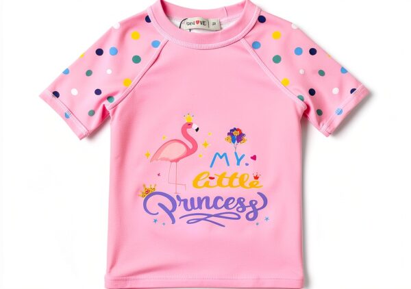 Girls Swimsuits UPF 50 Quick Dry Toddler Rash Guard Sets-2