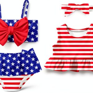 Baby Girls Rash Guard Set Nylon Spandex Soft Lining-0