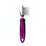 DeMatador Dog Grooming Rake Ergonomic Handle V Blade-0