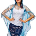 Juvale Disposable Rain Ponchos Adults Waterproof Lightweight-0