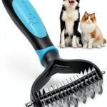 MIU COLOR Undercoat Rake Deshedding Brush Dog Grooming Tool-0