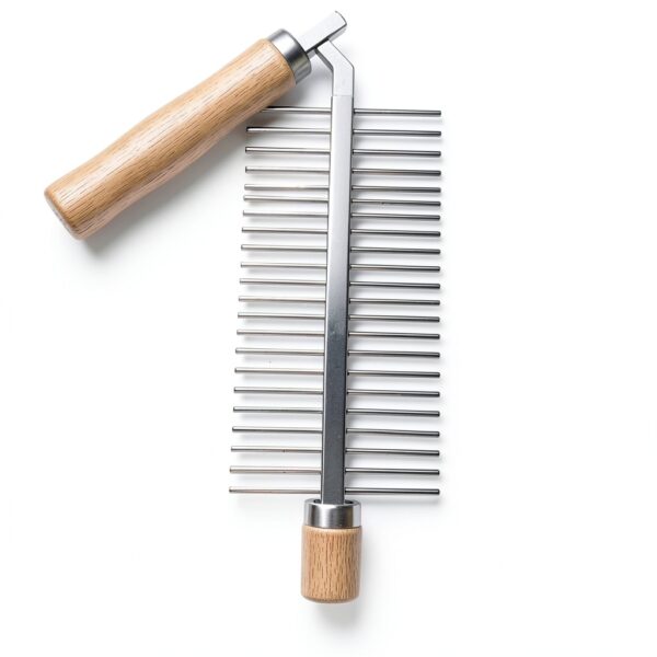 Tsxurepaw Pet Grooming Rake Long Hair Deshedding Tool-2