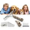 Tsxurepaw Pet Grooming Rake Long Hair Deshedding Tool-1