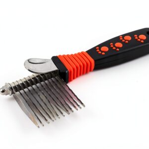 Ryan’s Pet Supplies Dematting Tool Stainless Steel Blades-0