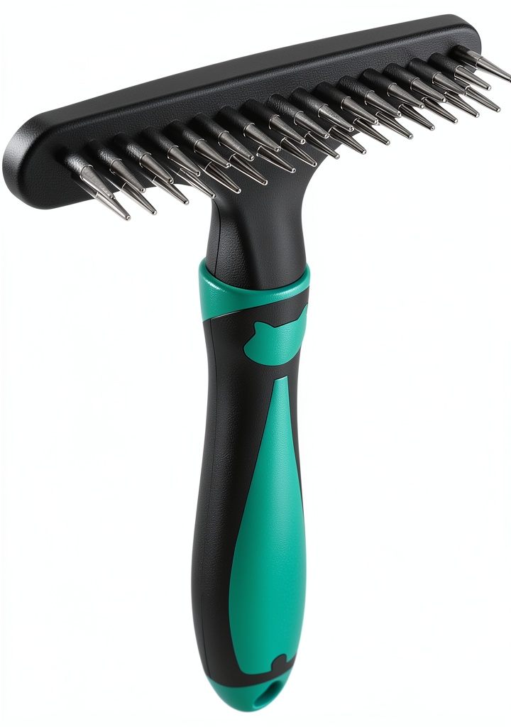 Wodine Carpet Rake in use on a carpet