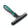 Wodine Carpet Rake Pet Hair Remover Double Row Pins-2
