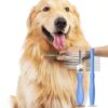 Myselect Dog Grooming Rake Dematting Comb Stainless Steel-1