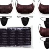 Disposable Bra and Thong Set Non-Woven Fabric Universal Fit-0