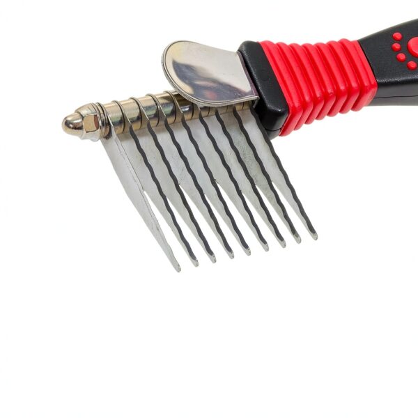 Ryan’s Pet Supplies Dematting Tool Stainless Steel Blades-3