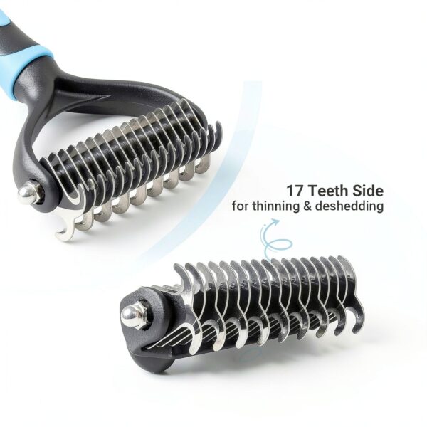 MIU COLOR Undercoat Rake Deshedding Brush Dog Grooming Tool-1