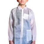 Disposable Lab Coat Makerspace Lab Liquid Resistant-0