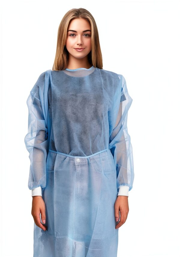 Isolation Gown EZGOODZ Polypropylene X-Large Pack-3