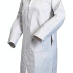 MAGID White Lab Coat Tyvek Material Disposable-0