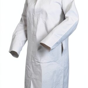 MAGID White Lab Coat Tyvek Material Disposable-0