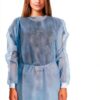 EZGOODZ Disposable Isolation Gowns Polypropylene 45 GSM-3