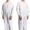 Disposable Coveralls Greenour White Unisex Suit-0