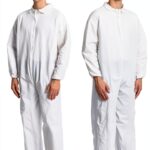 Disposable Coveralls Greenour White Unisex Suit-0