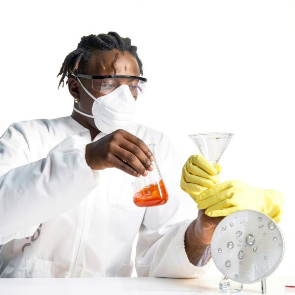 Disposable Lab Coat Makerspace Lab Liquid Resistant-1