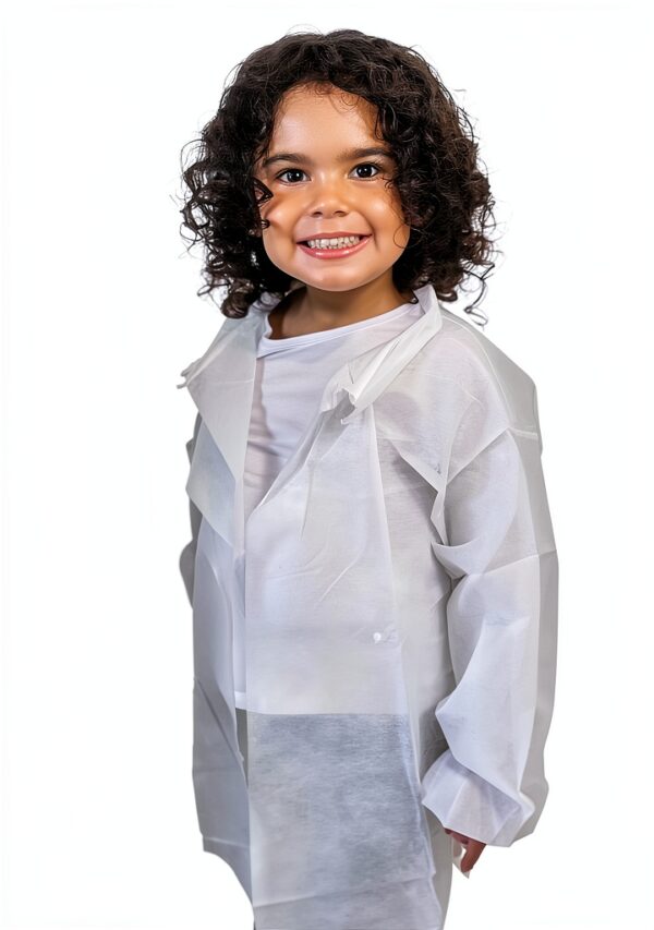 Children Lab Coat Mr Disposable Polypropylene-1