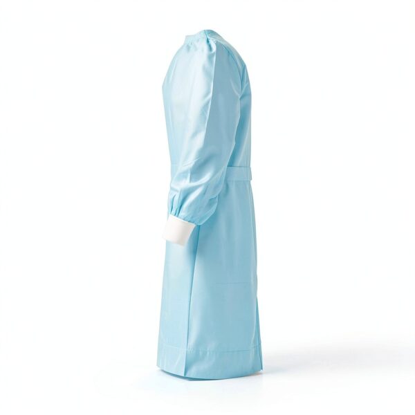 Disposable Isolation Gown Nobles Health Blue XL-1