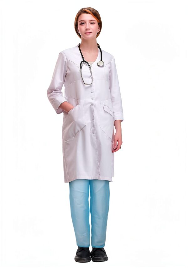 Disposable Scrub Pants Blue X-Large 10 Pack Amazing Supply-3