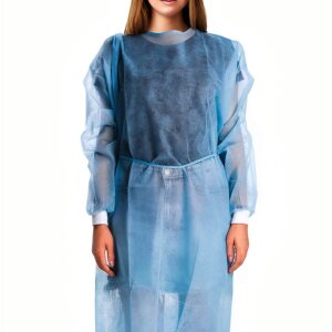 EZGOODZ Disposable Isolation Gowns Polypropylene 45 GSM-0