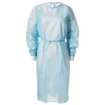 Disposable Isolation Gown Nobles Health Blue XL-0