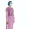 Pink Isolation Gowns EZGOODZ Disposable Hospital-6