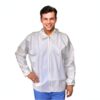 Waterproof Microporous Jacket EZGOODZ Large White-3