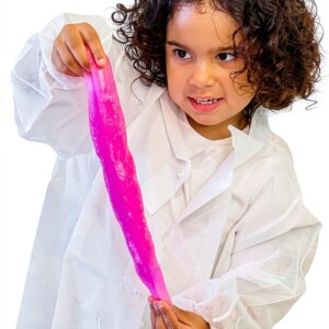 Mr Disposable Kids Lab Coats White Snap Design-0