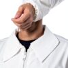 Waterproof Microporous Jacket EZGOODZ Large White-2