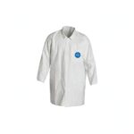 DuPont Labcoat Men's Disposable Front Snap Coat-0