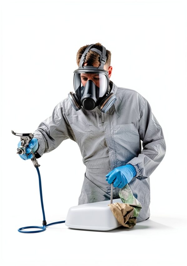 Waterproof Microporous Jacket EZGOODZ Large White-4
