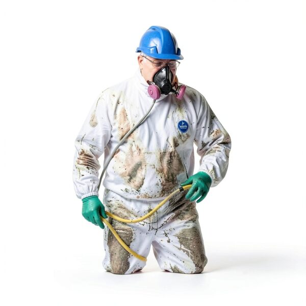 Tyvek 400 Coverall DuPont High Density Fabric-5
