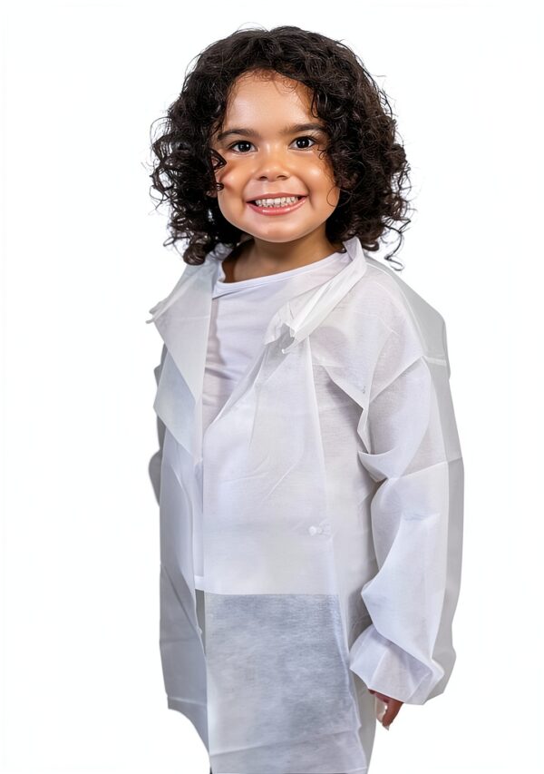 Children Lab Coat Mr Disposable Polypropylene-1