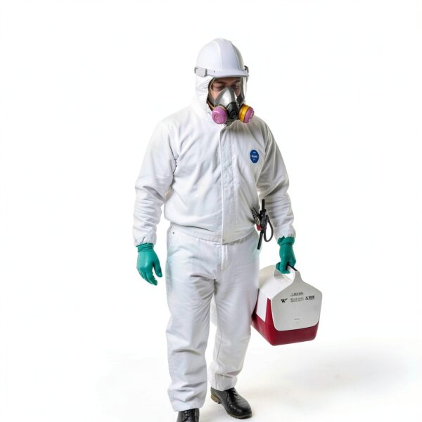 Tyvek 400 Coverall DuPont High Density Fabric-3