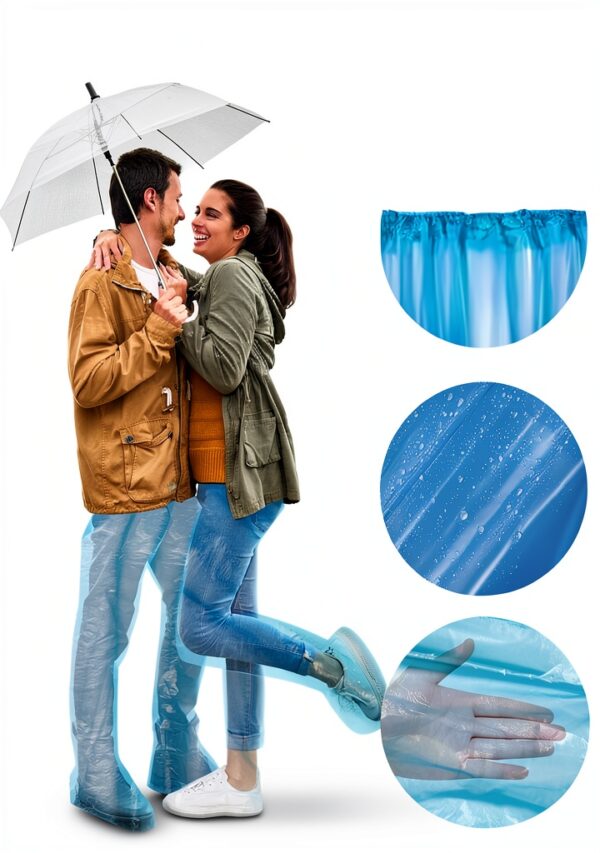 ClearGuard 4‑Pack Heavy‑Duty Waterproof Pants for Men and Women-2
