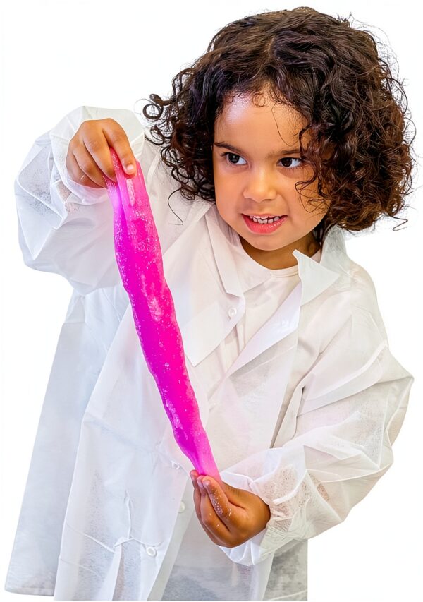 Mr Disposable Children’s Lab Coats – White, Elastic Wrists, Pack of 10-0